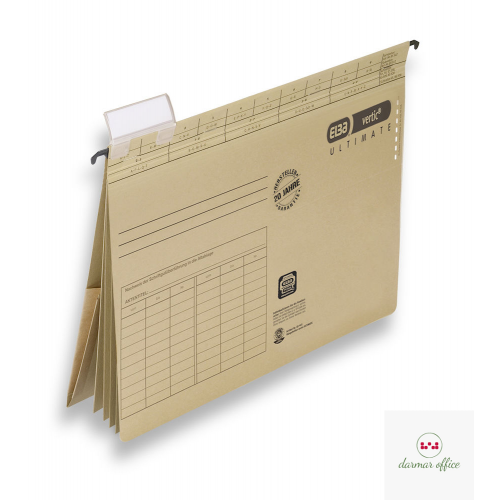 Skoroszyt zawieszany personalno-kredytowy A4 ELBA CHIC ULTIMATE, beżowa, 100082310