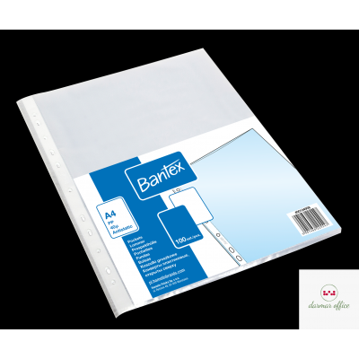 Koszulki groszkowe A4 40mic (100szt.) BANTEX 400124958