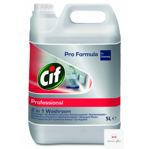 CIF Płyn do mycia łazienek 5l Washroom 2 in 1 7518652