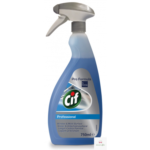 CIF Płyn do mycia szyb 750 ml Window&Multisurface cleaner 7518650 16423