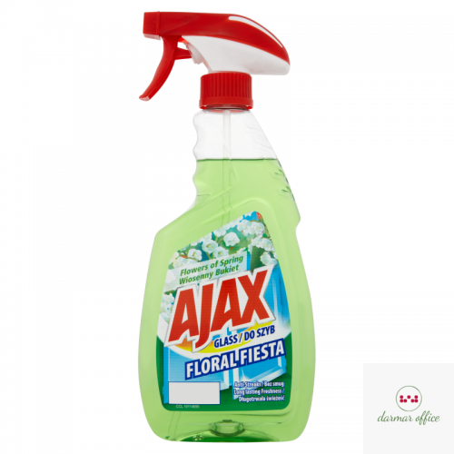 AJAX Płyn do mycia szyb 500ml Floral Fiesta ( zielony )rozpylacz 76688