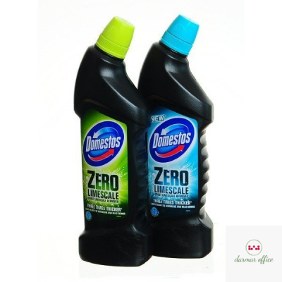 DOMESTOS Żel do czyszczenia WC 750 ml ZERO Kamienia LIME *186077