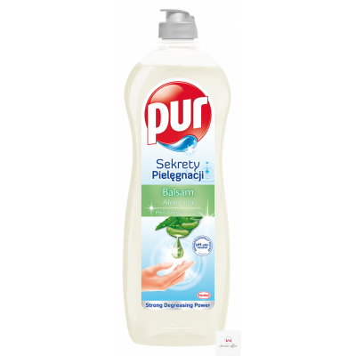 PUR Płyn do mycia naczyń 750 ml Sekrety Pielęgnacji Aloes 357387