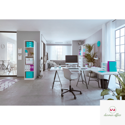 Skoroszyt kartonowy WOW LEITZ fioletowy 30010062