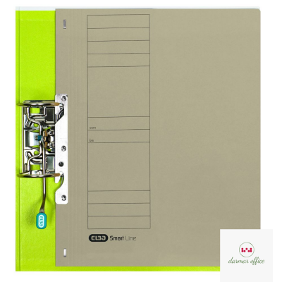 Skoroszyt kartonowy ELBA A4, hakowy, szary, 100551887