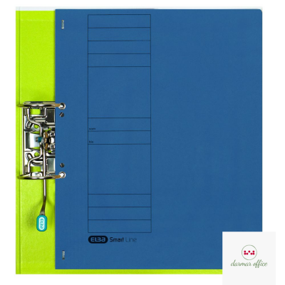 Skoroszyt kartonowy ELBA A4, oczkowy, niebieski, 100551869
