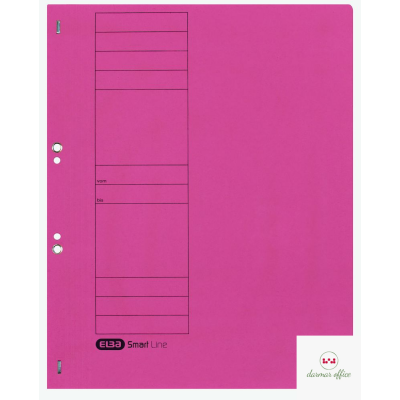 Skoroszyt kartonowy ELBA A4, oczkowy, czerwony, 100551875