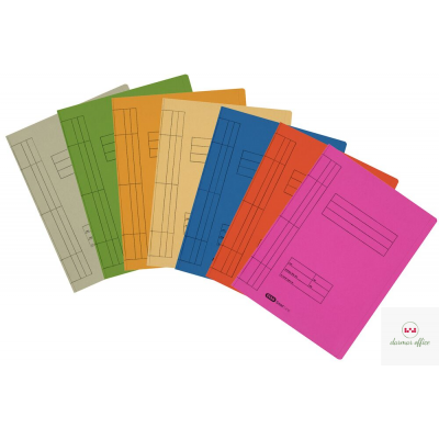 Skoroszyt kartonowy ELBA A4, niebieski, 100090773