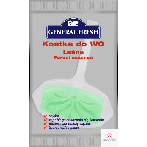 Kostka do WC zawieszka 35g las GENERAL FRESH