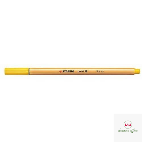 Cienkopis STABILO point 88 0.4mm żółty 88/44