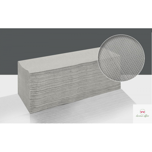 Ręcznik składany ZZ ESTETIC ECONOMIC 35g szary 4000składek CLIVER