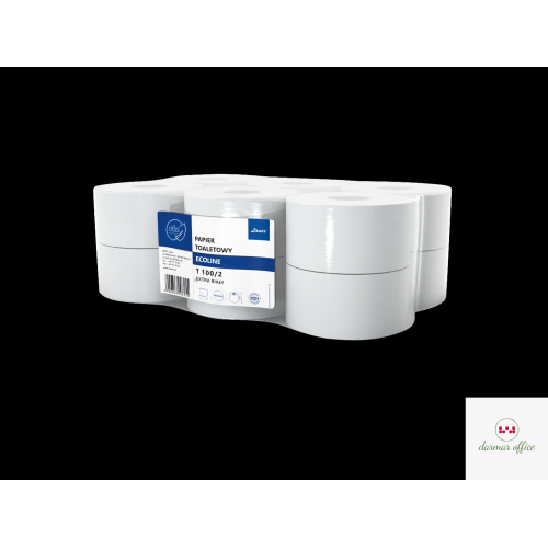 Papier toaletowy ELLIS Ecoline 100m 2warstwy makulatura (op 12szt) 6262