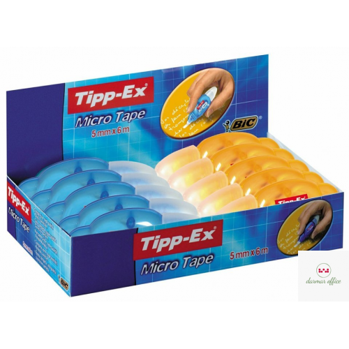 Korektor w taśmie TIPP-EX Micro Tape Twist, mix kolor, 8m 8706151