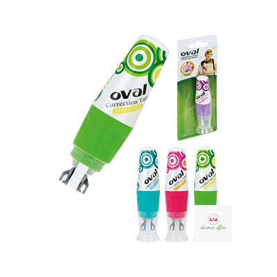 Korektor w taśmie OVAL QAR-506 STOJĄCY, biały, 5 mm x 6 m 160-2001
