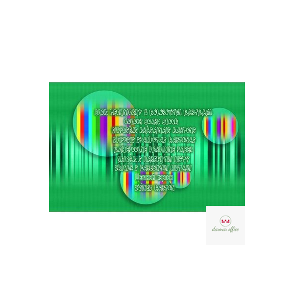 Blok techniczny kolorowy A4 15k PREMIUM KRESKA