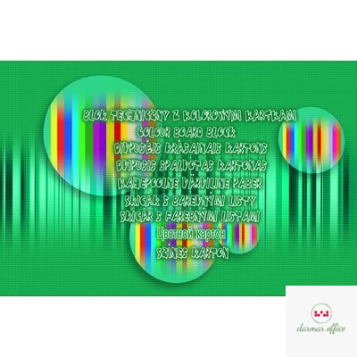 Blok techniczny kolorowy A4 15k PREMIUM KRESKA