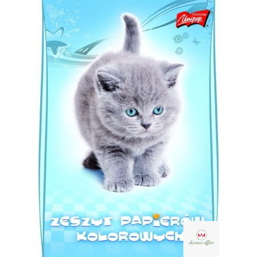 Zeszyt papierów kolorowych A5 10k UNIPAP