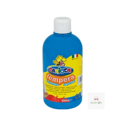 Farba tempera 500 ml, niebieska jasna CARIOCA 170-2360