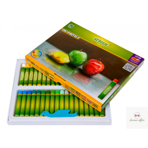Kredki CRICCO pastele olejowe 36kol CR481K36/A
