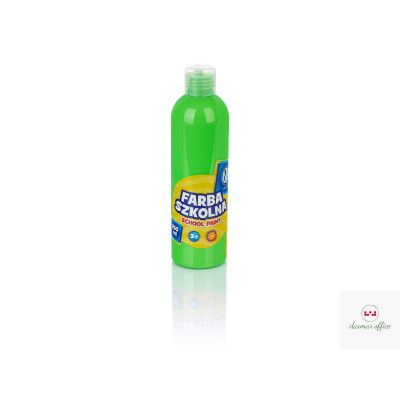 Farba szkolna Astra 250 ml - fluorescencyjna zielona, 301217031